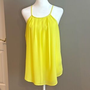 Sanctuary Tank Top Neon Yellow Small